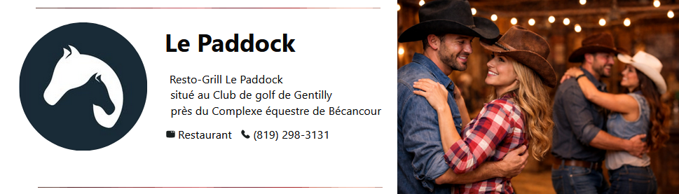 Resto-Grill Le Paddock Menu estival adapté pour nos golfeurs !